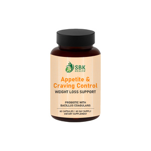 Capsules en gros pour le contrôle de l'appétit chez l'adulte, 100% naturelles, faibles en sucre, sans gluten, complément alimentaire pour la perte de poids et la taille - Product Image 1