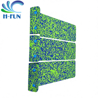 Tapis de glisse aquatique H-FUN personnalisé camouflage EVA couleur E pour intérieur/extérieur, tapis antidérapant flottant pour parc aquatique et rivière paresseuse