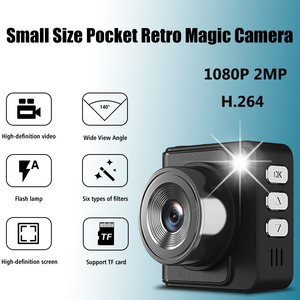 Thiết Kế Mới Trọng Lượng Nhẹ Retro Cổ Điển Video Máy Ảnh Pocket Ma Thuật Máy Ảnh USB Keychain Máy Quay Phim Với Đèn Pin - Product Image 6