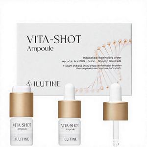 Suero Facial con Alfa Arbutina, Ampolla Aclarante y Blanqueadora, Vitamina C Estabilizada, Ácido Hialurónico, Glicerina, Antienvejecimiento, Unifica el Tono de Piel - Product Image 1