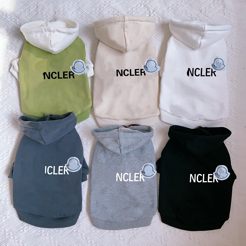 JXANRY Trendy Classic Teddy French Bulldog Pomeranian Bichon Dog Cat Hoodie Clothing Cotton Pet Apparel