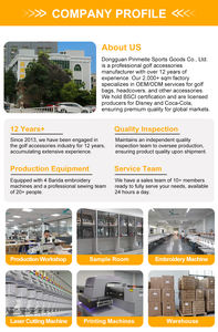 पूरी तरह से अनुकूलन योग्य लोगो यूनिसेक्स गोल्फ स्टैंड बैग वाटरप्रूफ माइक्रोफाइबर चमड़े के गोल्फ बैग - Product Image 5