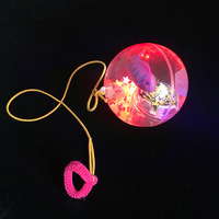 Ballons rebondissants lumineux LED pour enfants, nouveauté, best-sellers en gros, jouet lumineux pour enfants, cadeau pour enfants