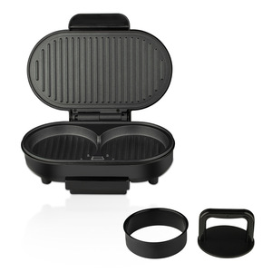 Mini máquina sándwich Panini para el hogar, plancha eléctrica de 220V, máquina para hacer hamburguesas, bistec, sartén, cocina de huevos, 750W - Product Image 5
