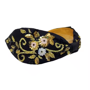 Large Bow Headband Fashion Wide Edged Fabric Headband Stylish <b>Hairband</b> for Woman and Girls for Sale Premium Quality - Product Image 1