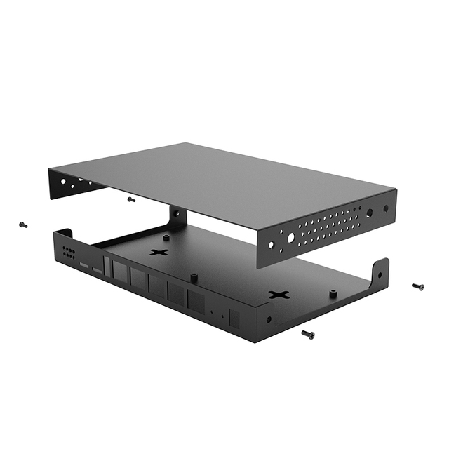 3u Rack Case 19 Inch Rack Mount Chassis Aluminum Extruding Sheet Metal Fabricating Enclosure Chassis Box