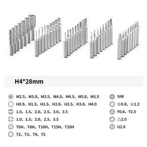 Kit d'outils de réparation professionnel tout-en-un 48-en-1 pour téléphones portables et ordinateurs portables, mini tournevis de précision, qualité industrielle, en plastique - Product Image 2