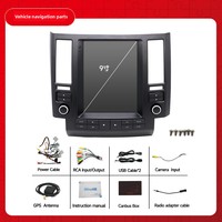 Radio con Pantalla Táctil Android 12 de 9.7 Pulgadas, Reproductor de DVD y Video para Auto, para Infiniti FX35 2003-2006, con Carplay, Navegación, 4G y Wifi