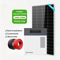 Generator-Wechselrichter 200W 500W Energiespeicherbatterie Heim-Backup Alles-in-Einem Notstromversorgung Solargenerator