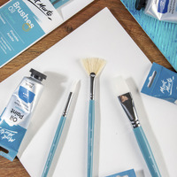 Mont Marte Gallery Series Set de pinceaux Huiles 3pce Set de pinceaux