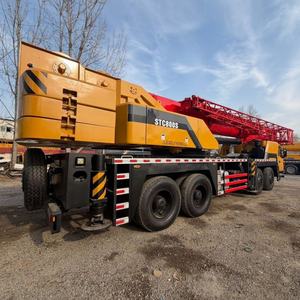 Grue sur camion Sany STC750S d'occasion haute performance, 75 tonnes, avec moteur Weichai pour projets de construction de levage lourd - Product Image 1