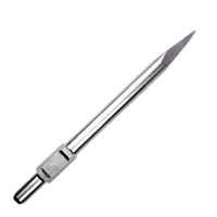 Outils 40Cr tige hexagonale ph65a ciseau à air pneumatique pour pierre de glace