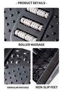 Verstellbare Fußstütze für unter den Schreibtisch mit Massagerollen, ergonomischer Fußhocker, rutschfester Fußmassagegerät für Büro und Zuhause zur Linderung von Ermüdungserscheinungen. - Product Image 4
