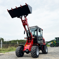 Chargeurs frontaux hydrauliques compacts TOPONE TL909 900 kg, mini-chargeurs agricoles diesel, chargeurs sur roues