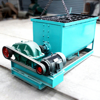 Mélangeur universel horizontal pour briquettes de charbon de bois