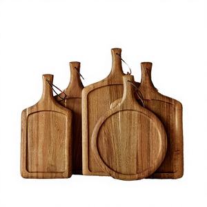 Planche à découper en bois d'acacia Artwork Maestro 0,5 pouce d'épaisseur Forme personnalisée Nouvelle arrivée tendance - Product Image 4