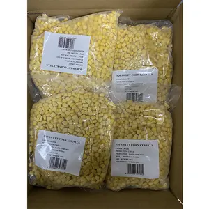 Frozen Vegetables Maize Raw Sweet Yellow Human Feed Frozen Iqf Corn Kernels