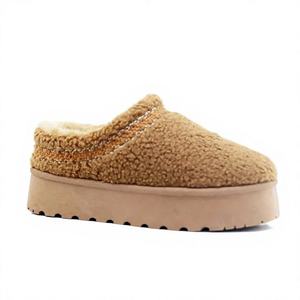 Nouvelle Tendance Hiver 2026 : Bottes de Neige à Enfiler, Claquettes Fourrées, Chaussures Douces et Chaudes, Pantoufles <span class=keywords><strong>Tasman</strong></span> à Plateforme pour Femme, Vente en Gros, Sur Mesure - Product Image 2