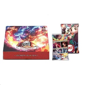 Cartes à collectionner <span class=keywords><strong>Demon</strong></span> <span class=keywords><strong>Slayer</strong></span> 2025, cartes métalliques rares Kimetsu No Yaiba, cartes à jouer Tanjirou Kamado, cadeaux pour enfants - Product Image 2