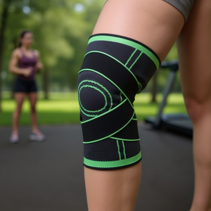 NS40 Green <b>Knee</b> <b>Brace</b> One Size Fits All 17.5*15.5*27 cm Fitness Safety Product - Product Image 2