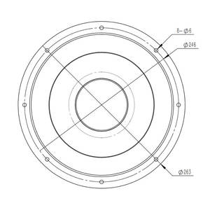YOTO PRO-DE10C500 haute qualité 1000 Watt 156mm aimant double 4 Ohm bobine vocale 10 pouces pionnier Subwoofer - Product Image 2