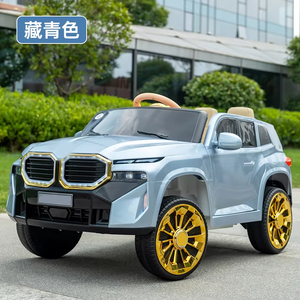<span class=keywords><strong>Coche</strong></span> de Juguete Eléctrico de Cuatro Ruedas con <span class=keywords><strong>Doble</strong></span> Asiento para Niños, con Control Remoto, Columpio para Bebés, Funciona con Batería, Hecho de Plástico - Product Image 3