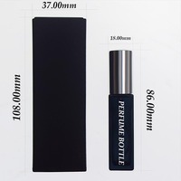 En stock – Flacons vaporisateurs de parfum transparents de 3 ml, 5 ml, 10 ml – Mini atomiseurs de voyage – Échantillons de parfum avec boîte d'emballage