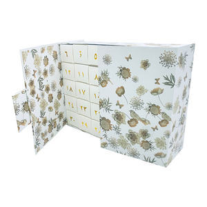 <span class=keywords><strong>Calendrier</strong></span> <span class=keywords><strong>de</strong></span> <span class=keywords><strong>l</strong></span>'<span class=keywords><strong>Avent</strong></span> <span class=keywords><strong>de</strong></span> Noë<span class=keywords><strong>l</strong></span> Personnalisé pour Femmes Compte à Rebours <span class=keywords><strong>de</strong></span> 25 Jours Impression en Relief Nouvelle Boîte Cadeau en Papier <span class=keywords><strong>Beauté</strong></span> Surprise Maquillage Éponge - Product Image 2