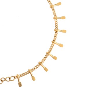 Pulseras Sencillas de Acero Inoxidable, Tobilleras de Metal con Dijes, Joyería Sencilla de Verano para Mujer, Regalo - Product Image 3