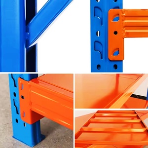 Fabricant d'étagères Guanghong rayonnage à usage moyen 200/300/500kg étagères en acier de stockage de longue portée pour système d'étagères d'entrepôt - Product Image 2