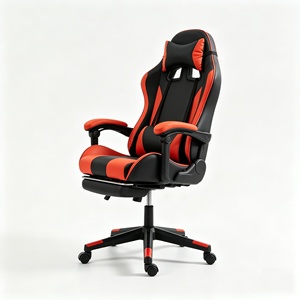 Silla de Juego para Esports, Reclinable, Giratoria, con Masaje, Reposacabezas de Acero Inoxidable, Soporte Lumbar, Reposapiés Retráctil, Ergonómica, OEM/ODM - Product Image 3