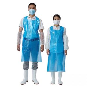 เครื่องผลิตผ้ากันเปื้อนอัตโนมัติเต็มรูปแบบ Hongtong รุ่น RHT-500 สายการผลิตถุงพลาสติกแบบม้วนสำหรับผ้ากันเปื้อนแบบม้วนต่อเนื่อง - Product Image 1