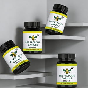 Extrait de <span class=keywords><strong>Propolis</strong></span> Naturel Biologique en Poudre, Liquide et Capsules – Complément Alimentaire pour le Soutien Immunitaire – Capsules de <span class=keywords><strong>Propolis</strong></span> d'Abeille <span class=keywords><strong>Verte</strong></span> – Fabrication OEM - Product Image 2