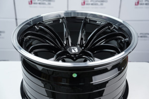 Jantes forgées 5x114.3 en alliage d'aluminium (R18/R19/R20/R21/R22/R24) 5x114.3 ET22/23 Design concave Surface argentée - Product Image 6