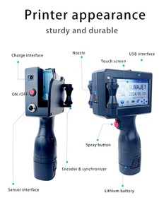 Slimme Draagbare Draagbare Doos Inkjet Printer Vervaldatum <span class=keywords><strong>Code</strong></span> Handmatige Kwaliteit Tij Printerplaat 600Dpi Resolutie Snel Droge Inkt-Nieuw - Product Image 5