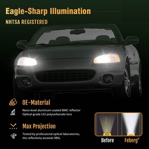 Pour Chrysler pour Sebing 2001-2003/STRATUS 2001-2006 Phare OEM 12V 6000K - Product Image 2
