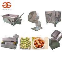 Ligne de production entièrement automatique en acier inoxydable pour la cuisson et le revêtement des cacahuètes enrobées de farine de haricots japonais, avec mélangeur et four de cuisson