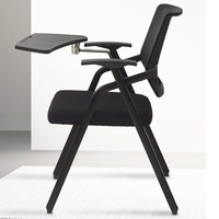 Chaise de train de formation pliable moderne directe d'usine chaise d'école nordique chaise d'étude d'étudiant pliante avec table pour adultes