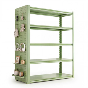 ชั้นวางของอเนกประสงค์สามชั้นทรงสี่เหลี่ยมผืนผ้า วัสดุเหล็กกล้าคาร์บอน ดีไซน์มินิมอล สำหรับห้องนั่งเล่น ห้องครัว โรงรถ - Product Image 5