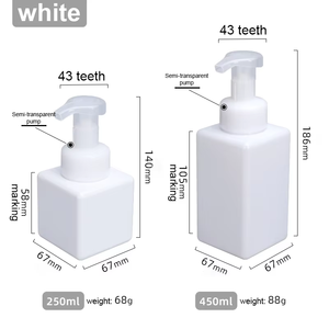 50ml frosted <b>plastic</b> <b>packaging</b> bottle screw top - Product Image 6