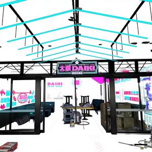 Letreros de Vidrio 3D con Retroiluminación LED para Tiendas, Letras Personalizadas para Publicidad Comercial en Exteriores - Product Image 1