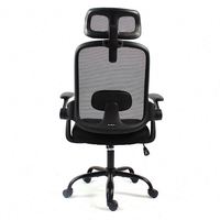 Vente en gros de chaises de bureau à dossier haut ergonomiques en maille respirante