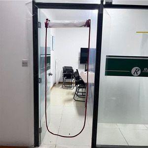 Puerta con Cremallera Resistente <span class=keywords><strong>de</strong></span> 1.2m*2.2m <span class=keywords><strong>de</strong></span> Fábrica, con Cremallera Cosida <span class=keywords><strong>de</strong></span> Color para Control <span class=keywords><strong>de</strong></span> Polvo en Construcción y Sellado Temporal <span class=keywords><strong>de</strong></span> Habitaciones - Product Image 4