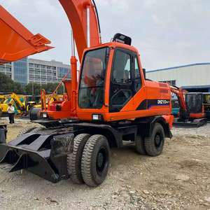 รถขุดล้อยาง Doosan DH210W-7 มือสอง ของแท้จากเกาหลี น้ำหนัก 21 ตัน เครื่องจักรก่อสร้างสำหรับงานเทศบาล ขาย - Product Image 4