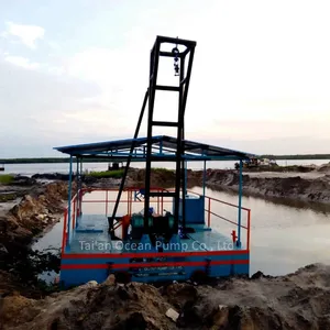 Sand Pump Boat With Sand Pump Dredging Suction Dredging in Nigeria Cameroon