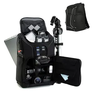 用于摄影笔记本电脑的防水1680D配件视频dslr背包相机包