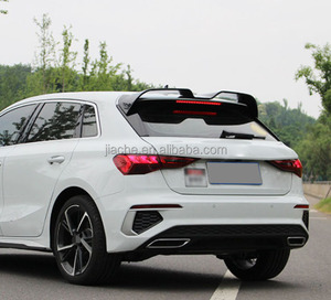 ABS ชุดแต่งรถสปอยเลอร์ติดหลังคาด้านหลังแบบติดขอบ <span class=keywords><strong>A3</strong></span>รถสปอยเลอร์สำหรับรถ Audi แฮทช์แบค2021 + ปีกบนท้ายรถสปอยเลอร์ - Product Image 4