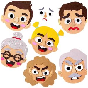 2025 Emotieflitskaarten Voor Kleuters-Maak Gezichten En Beschrijf Gevoelens Sociaal Emotioneel Leerspel Educatief Speelgoed Voor Kinderen - Product Image 1