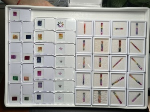 Đa Màu sắc đá quý tổng hợp <span class=keywords><strong>Corundum</strong></span> cho quần Vợt vòng đeo tay làm SQ công chúa 2mm 3mm đá cho Bông tai hạt Bán buôn rất nhiều - Product Image 6