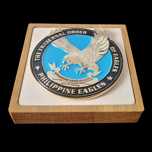 Emblema Massonico per Auto "L'ORDINE FRATERNIZZANTE DEGLI ASSIOLI FILIPPINI" in Lega di Zinco, Simbolo Regalo per Massoni, Accessori per Abbigliamento - Product Image 3